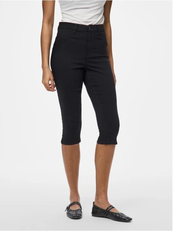 PCSKINSWEAR HW CAPRI PANTS - Black
